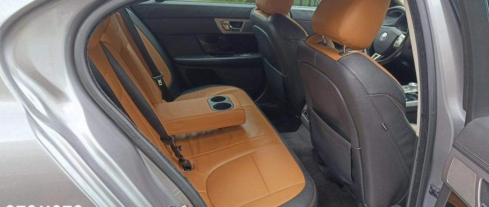 Jaguar XF cena 49900 przebieg: 248000, rok produkcji 2011 z Siewierz małe 497